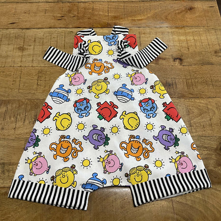 Little Miss & Mr Overalls/Rompers