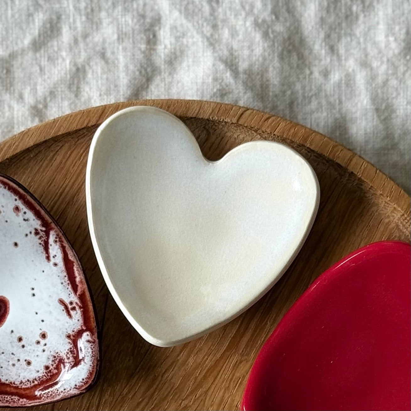 Handmade Trinket Dish | Heart Shaped | Jewellery