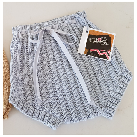 Handknitted Heirloom Toddler Bloomers in 100% Natural Yarn Sz 2-3 yrs