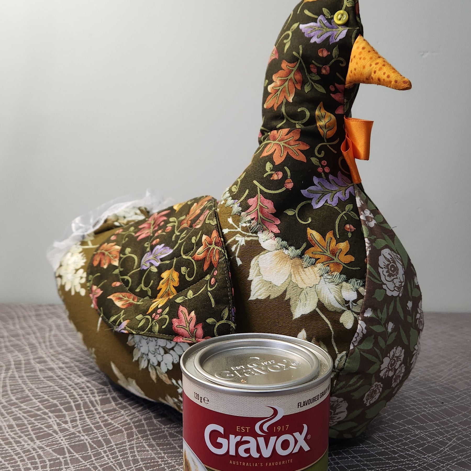 Patchwork Chicken Doorstop