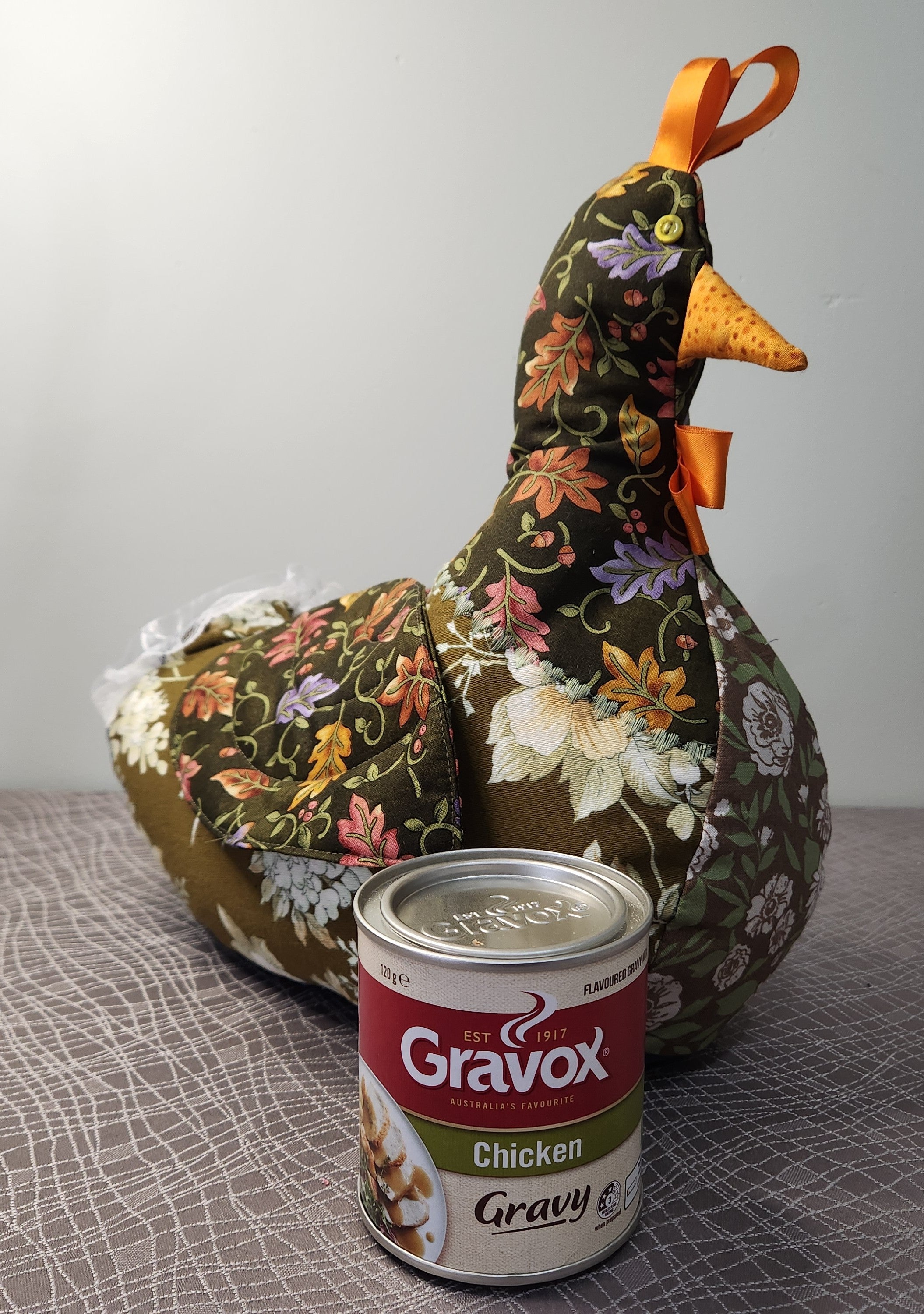 Patchwork Chicken Doorstop