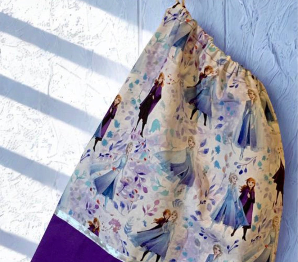 Children's Library Bag , Handmade, Personalised