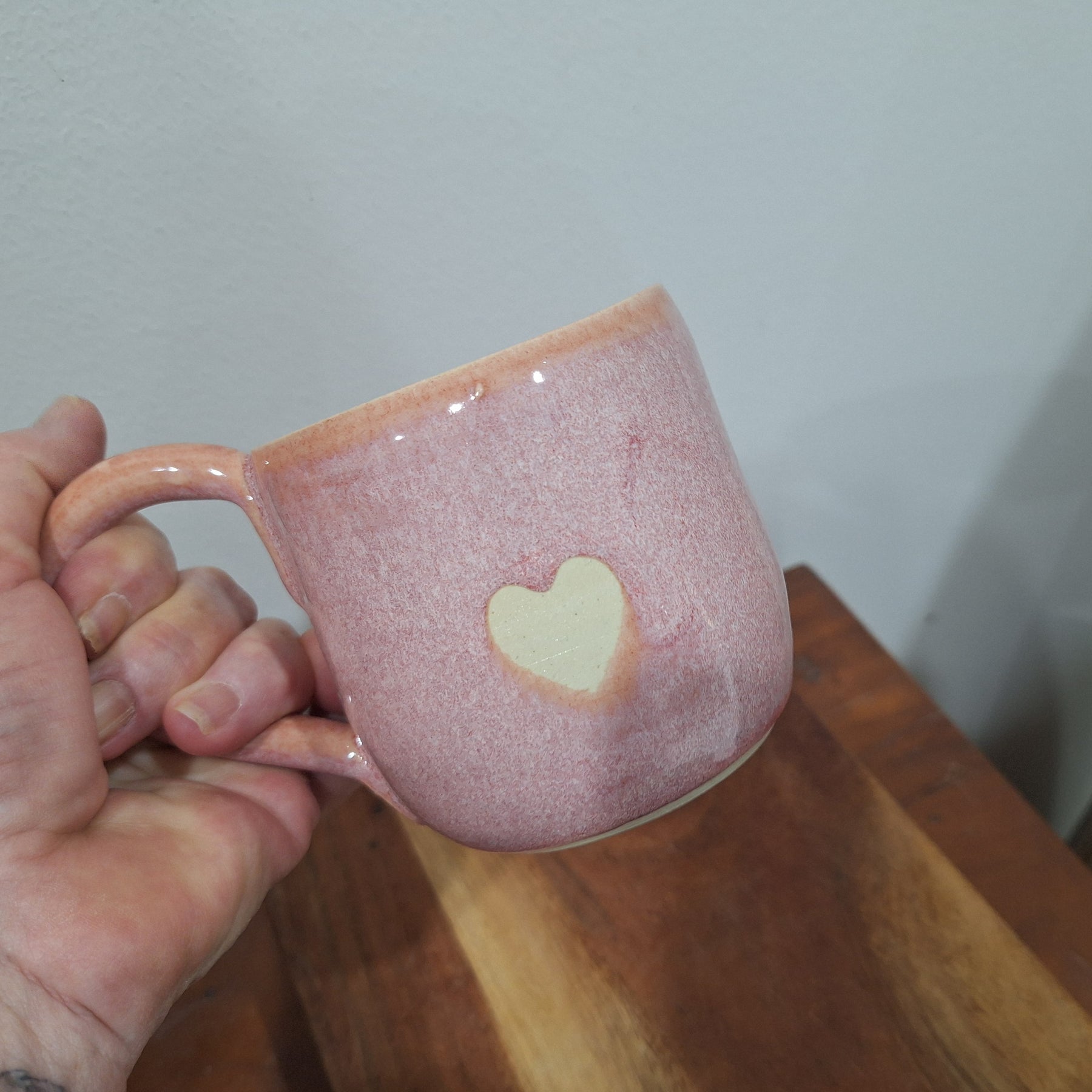 Pink Coffee Love Mugs