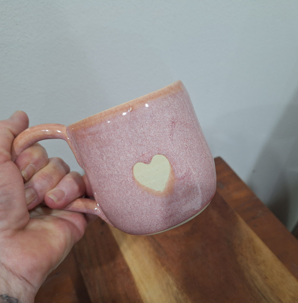 Pink Coffee Love Mugs