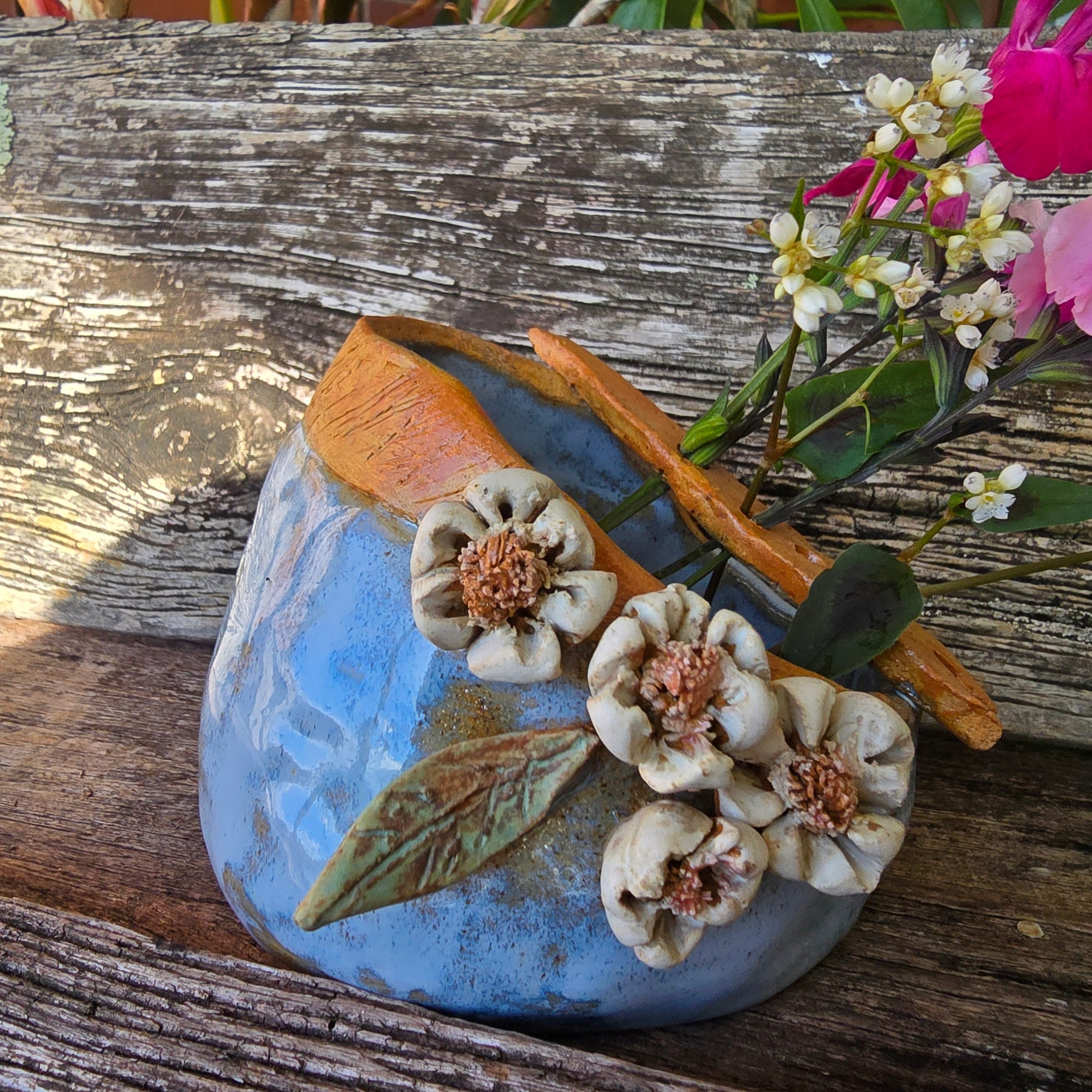 Gorgeous floral vase bowl
