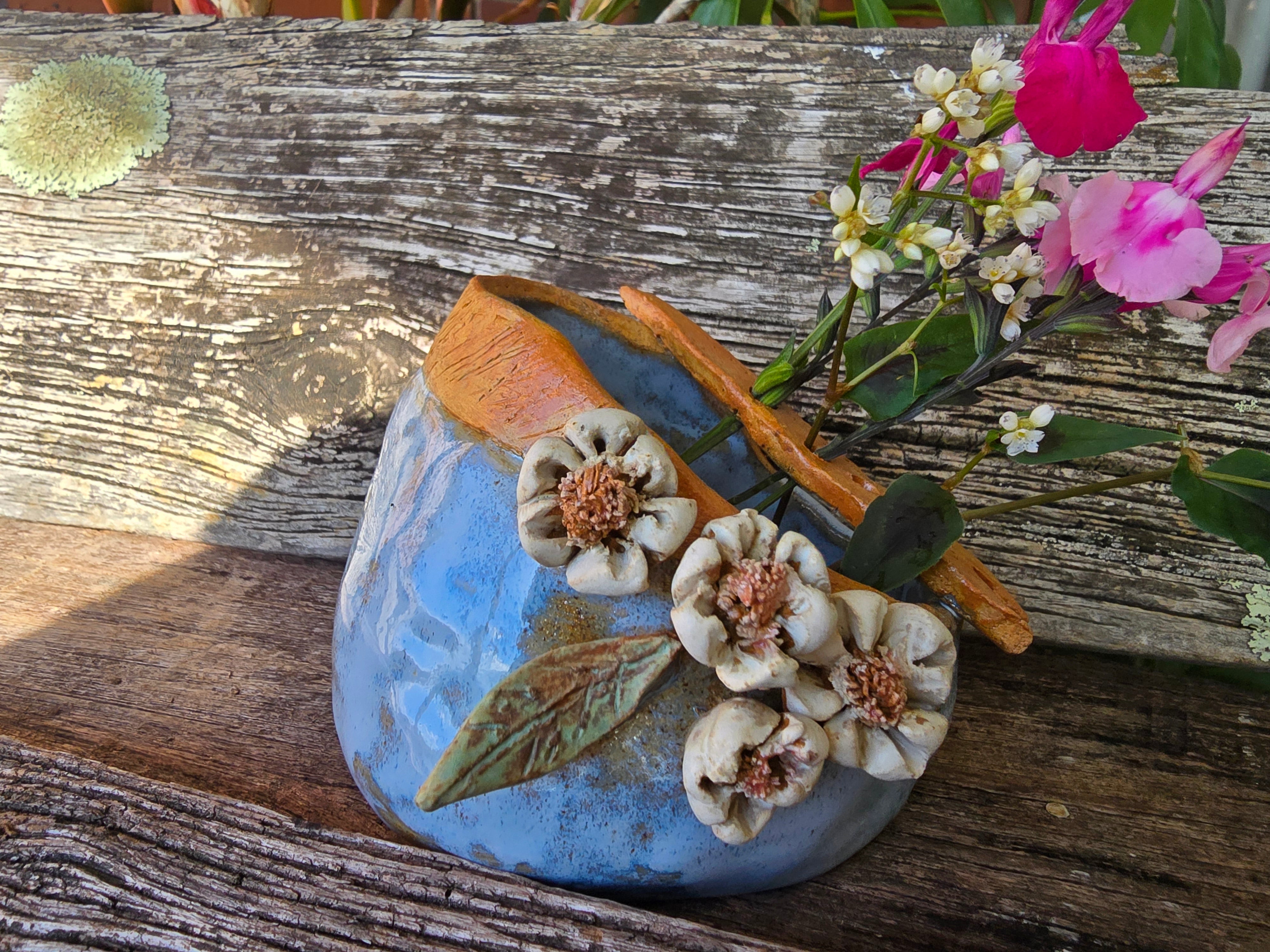Gorgeous floral vase bowl