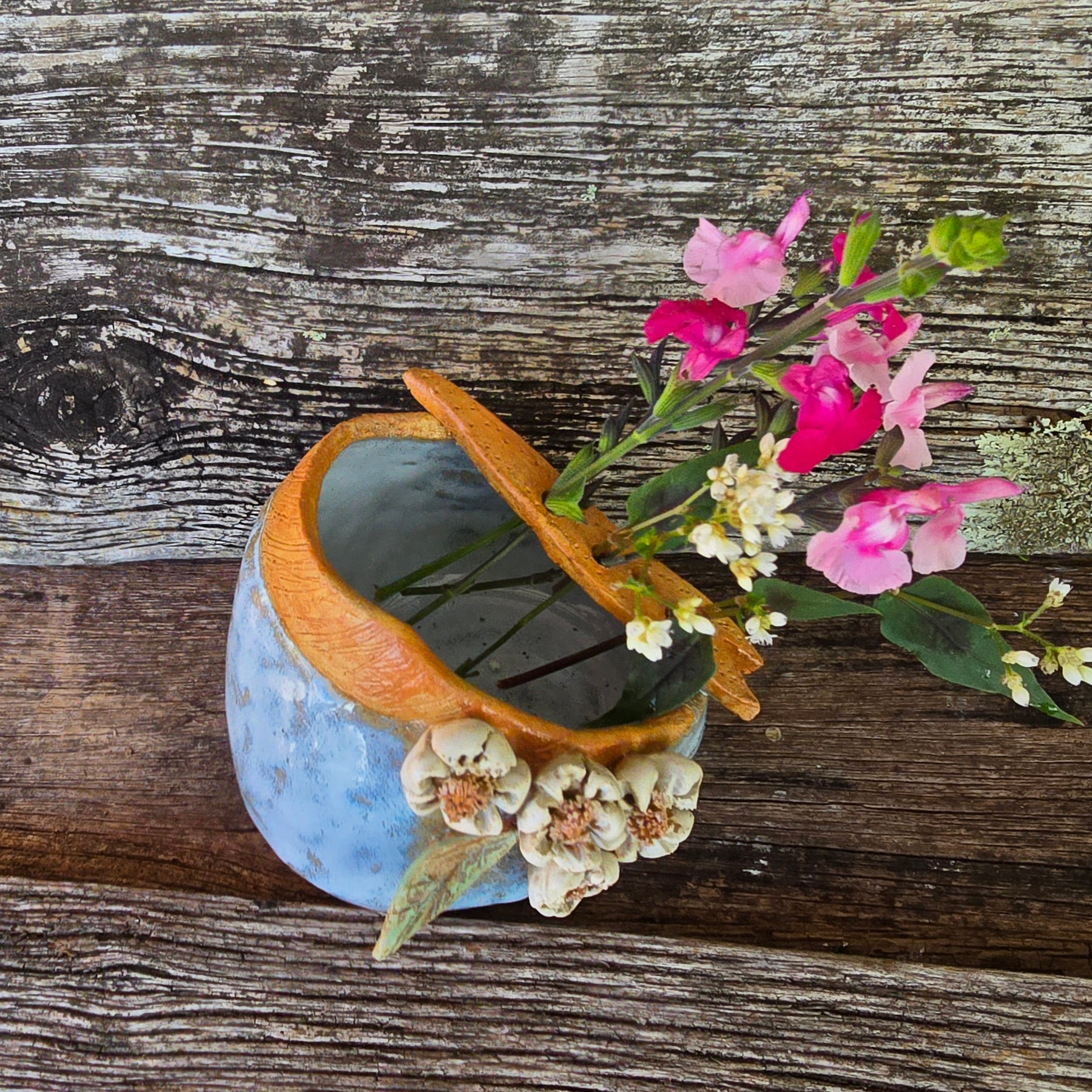 Gorgeous floral vase bowl