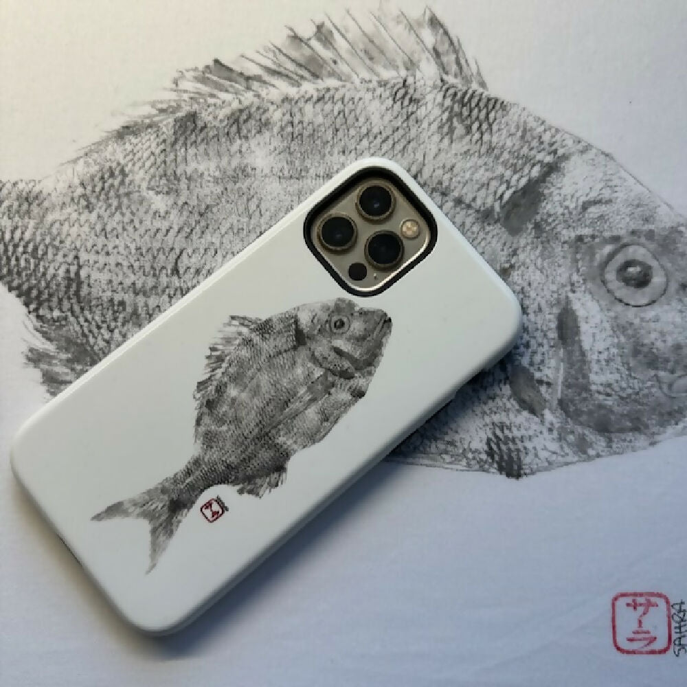 gyotaku phone case