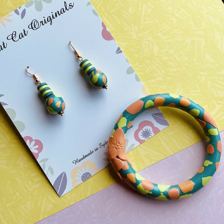 Bangle and Earring Set