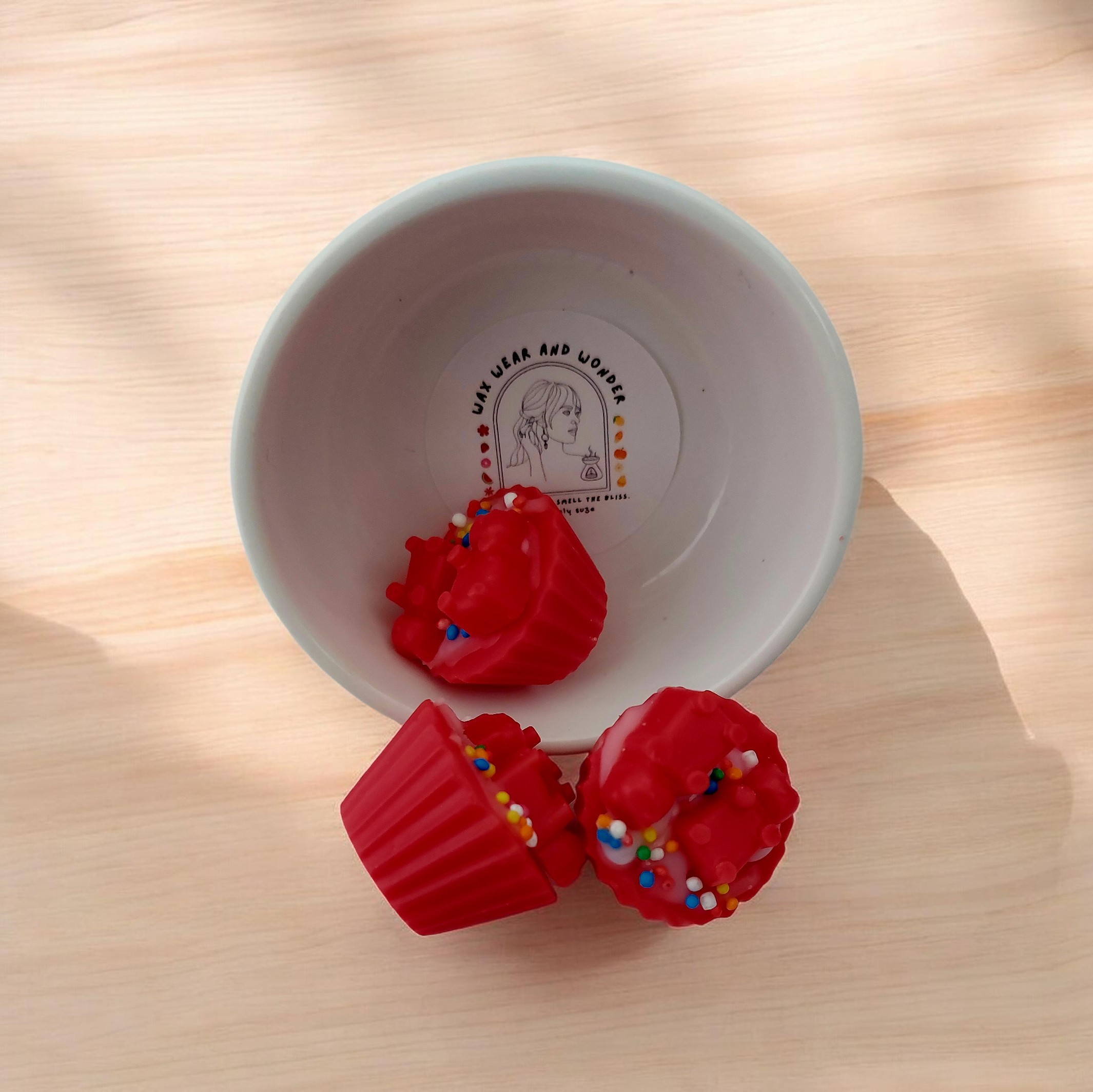 Scented Soy Wax Melts - Bliss Bite Trio Mini Cupcake