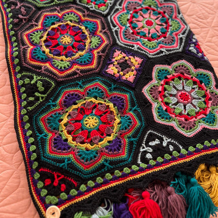Crochet Persian Tiles Blanket