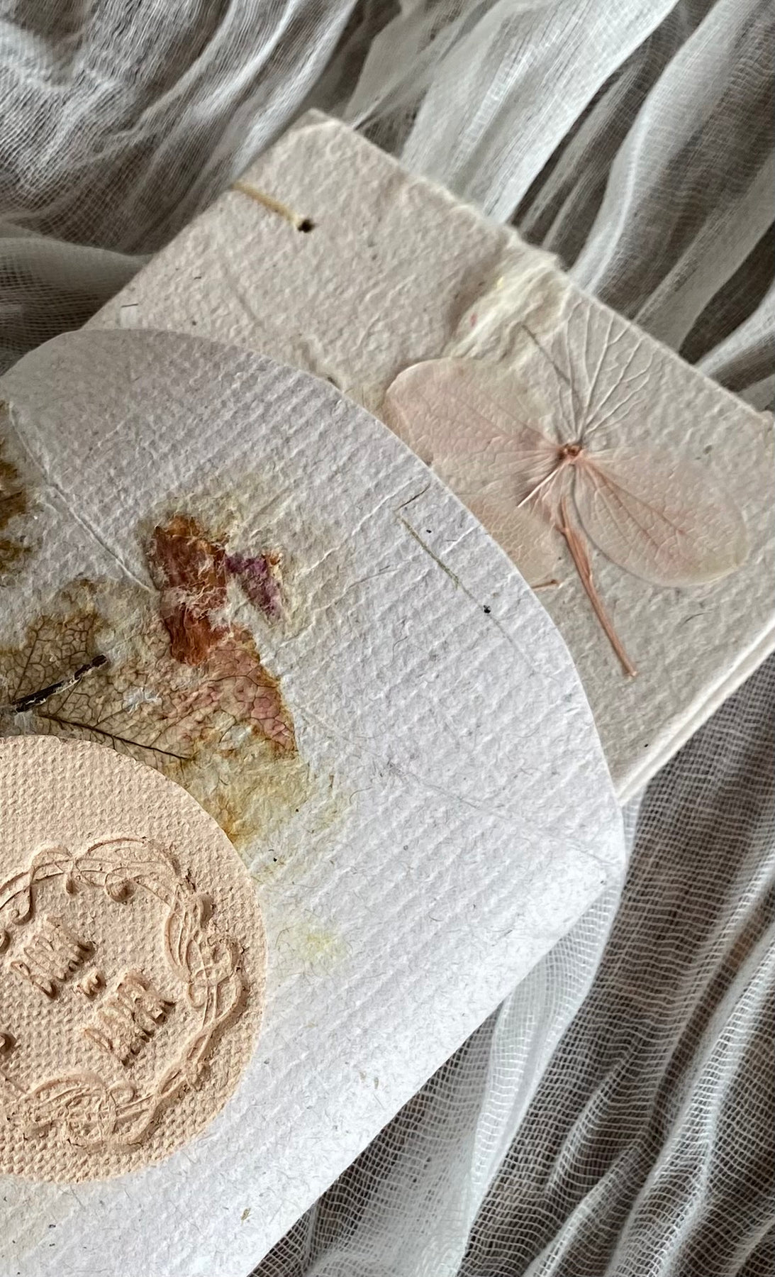 Handmade Paper (Bundle of 4 with Wax Seal) Pillow Boxes - Perfect for Easter Eggs and gifts.