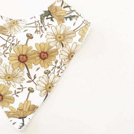 Wildflower bandana bib