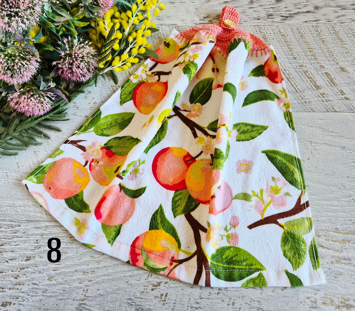 Kitchen Hand Towel | Hanging | Cotton | SINGLE LAYER | 9 Styles - 1-9