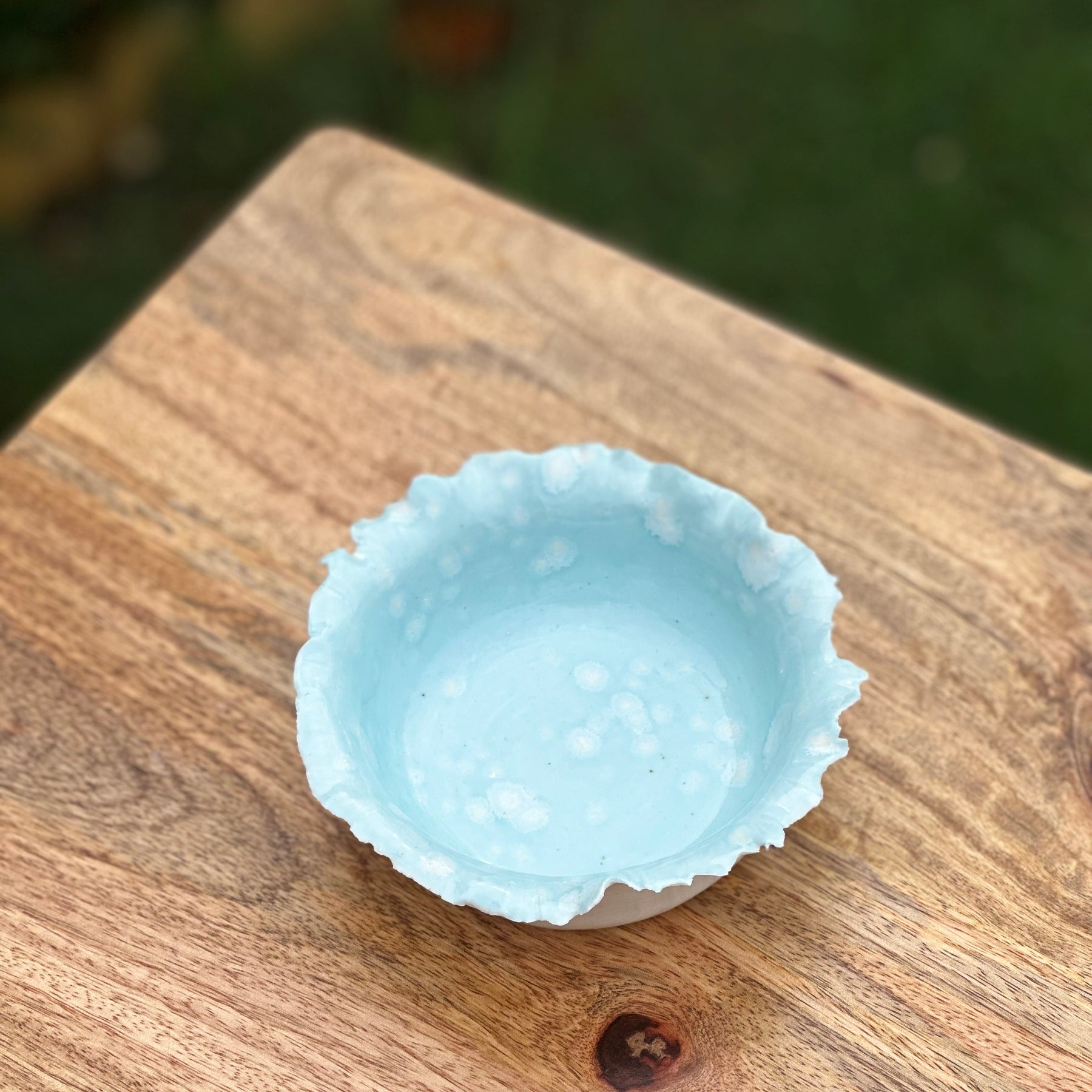 Porcelain Bowl – Tidal Bloom