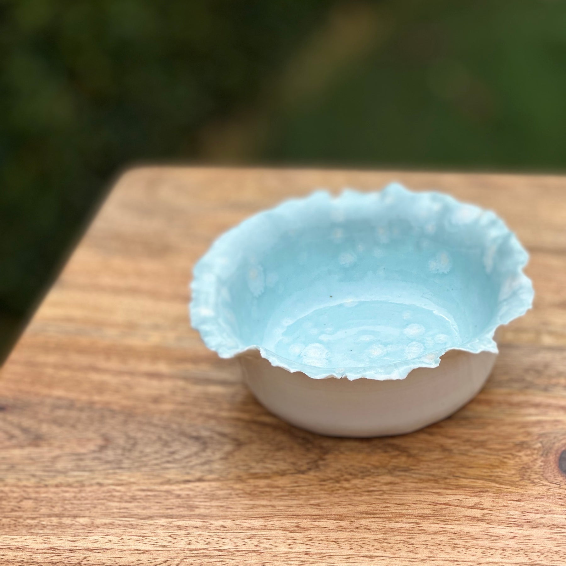 Porcelain Bowl – Tidal Bloom