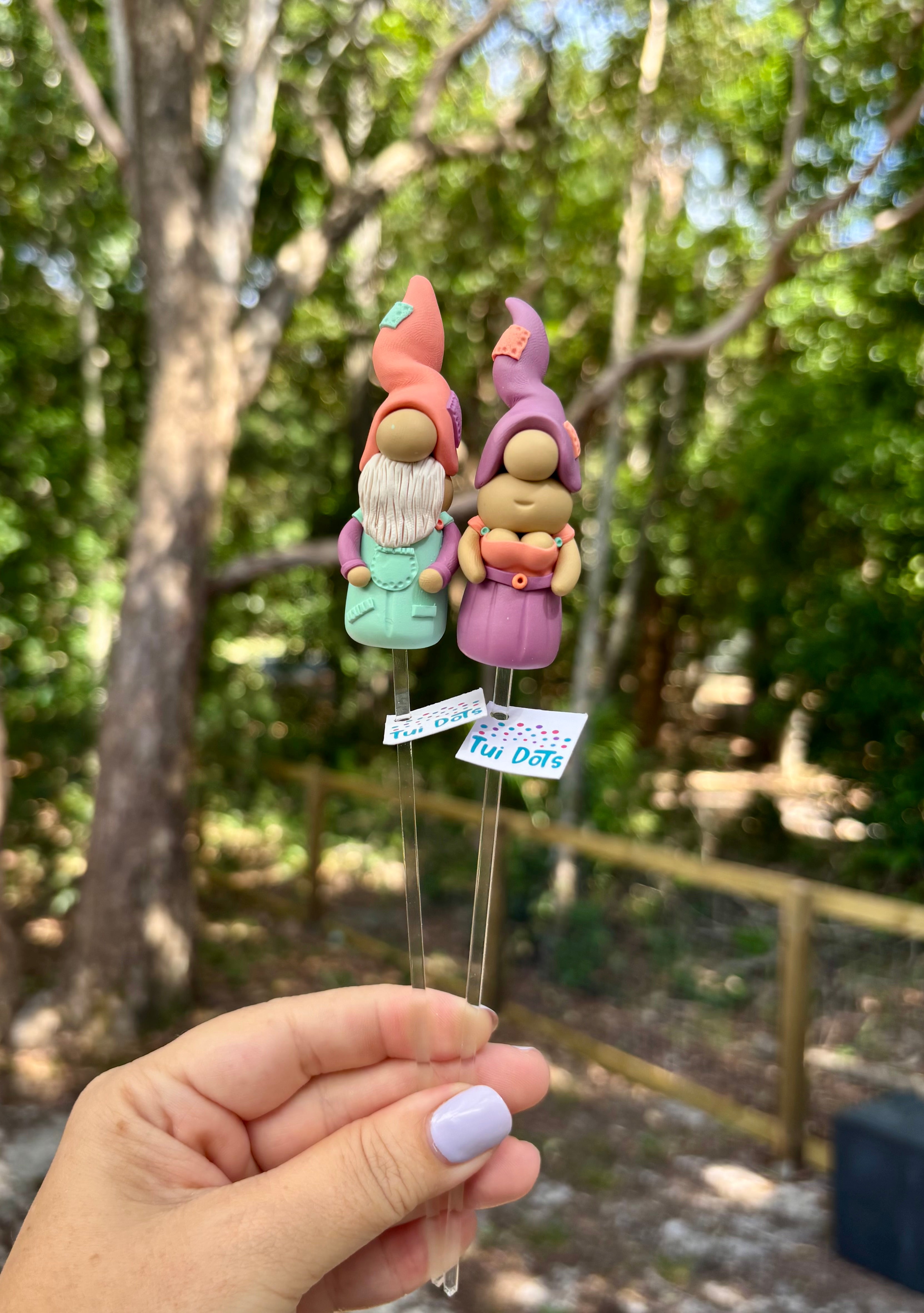 Tiny Gnome Pair - Colby and Marie