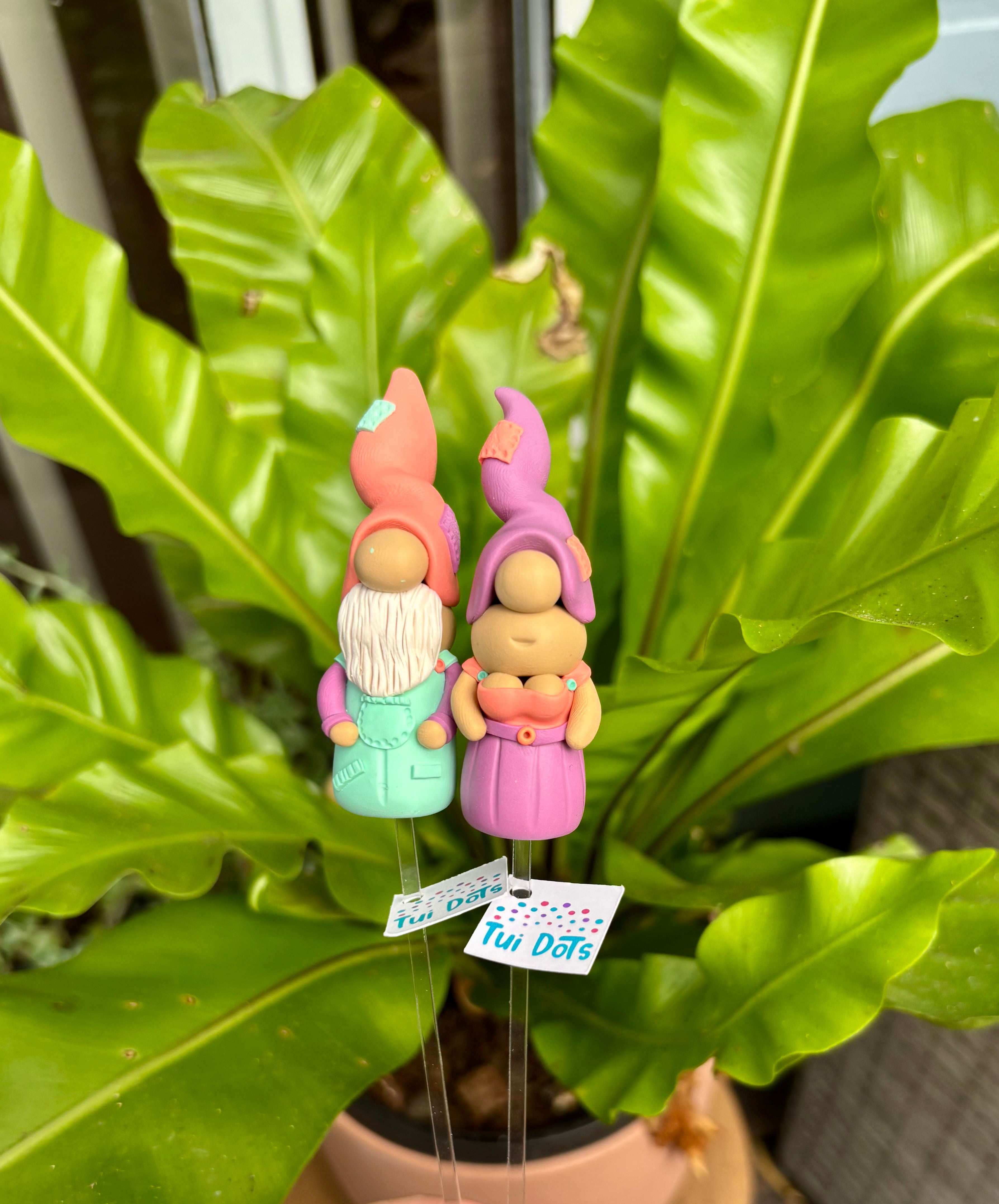 Tiny Gnome Pair - Colby and Marie