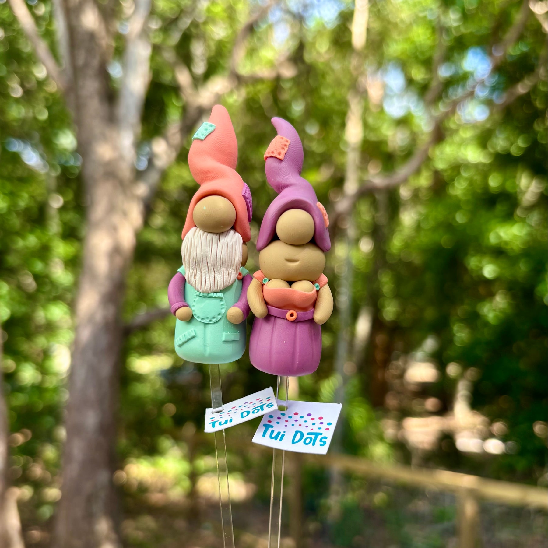 Tiny Gnome Pair - Colby and Marie