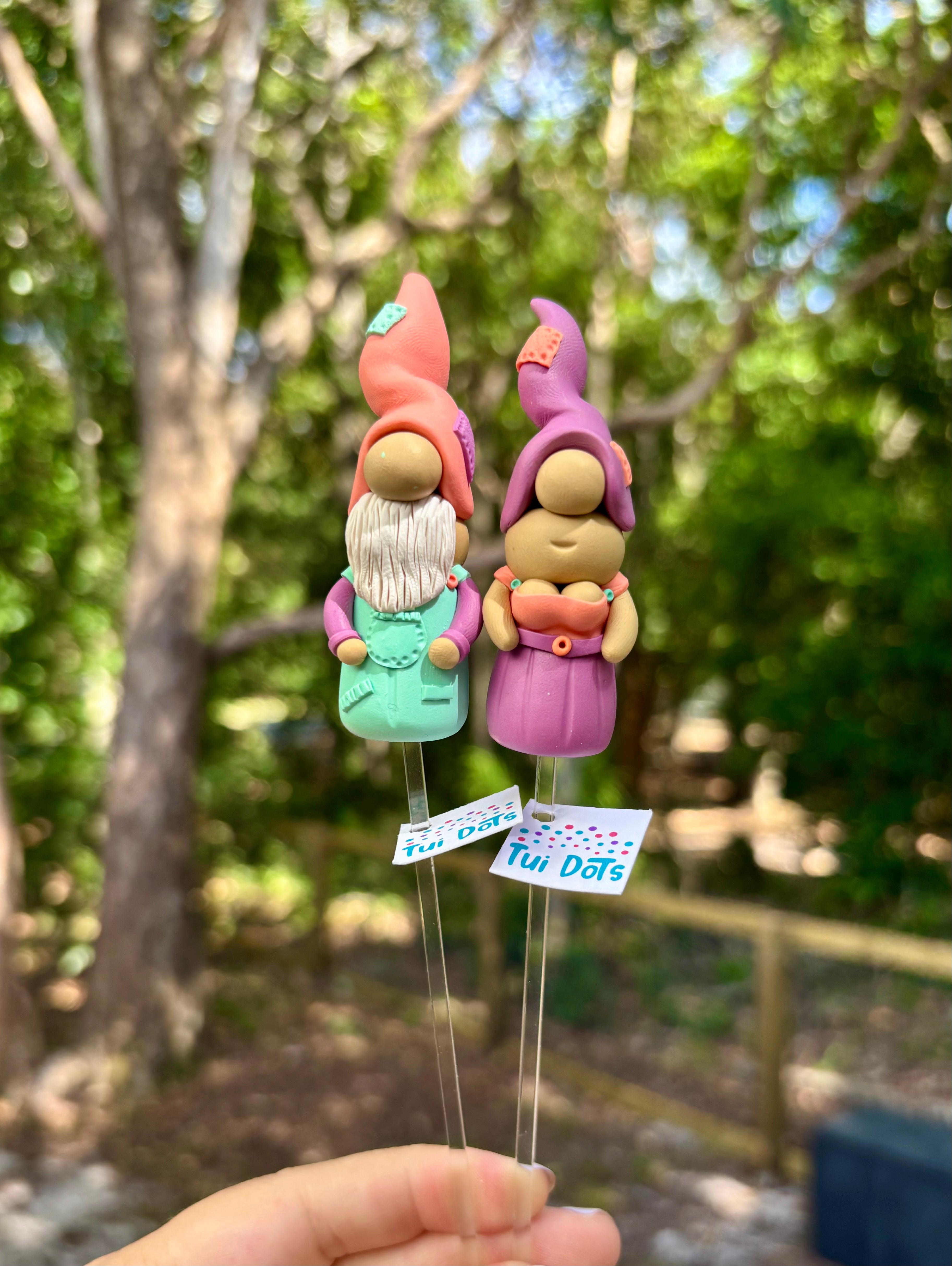 Tiny Gnome Pair - Colby and Marie