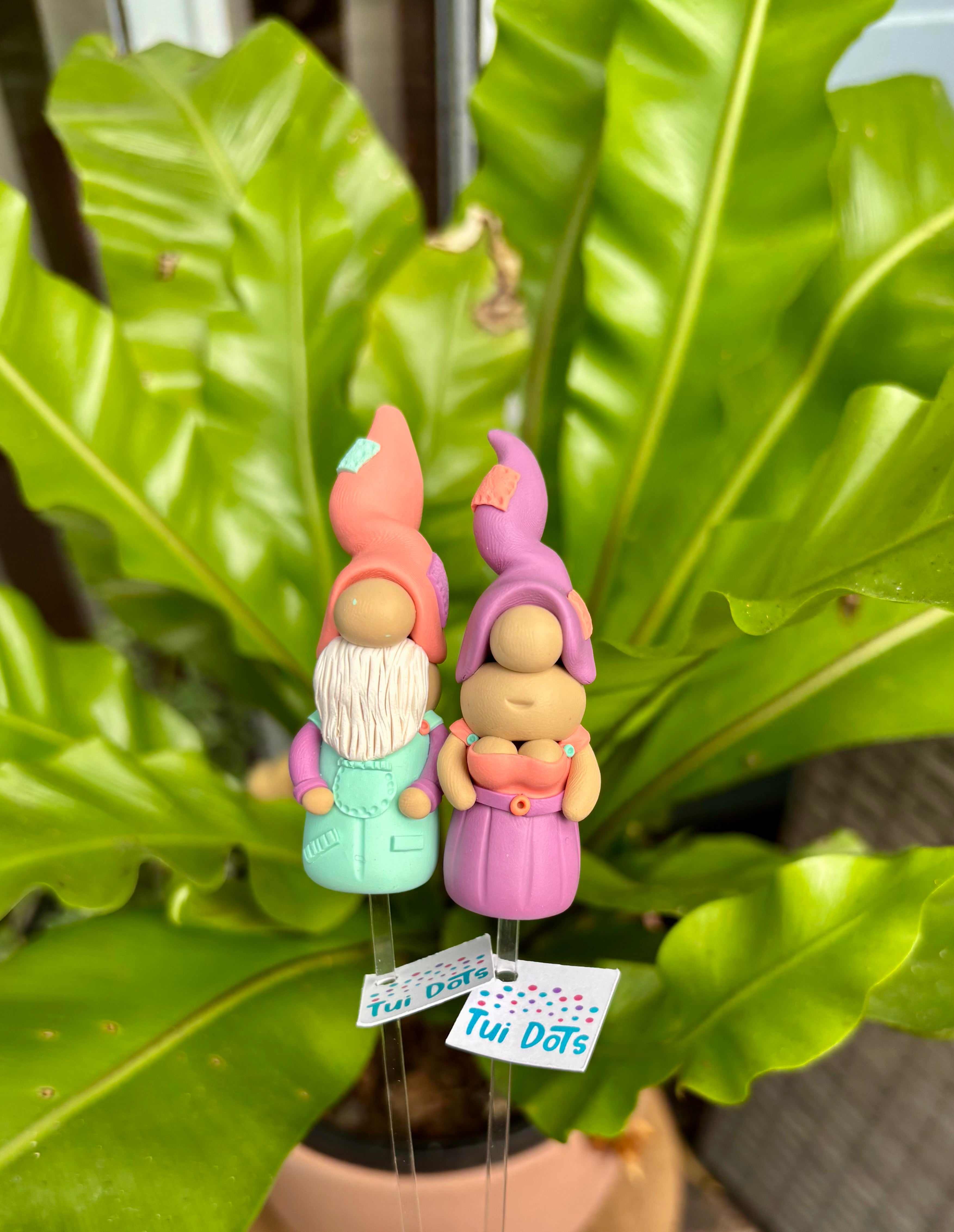 Tiny Gnome Pair - Colby and Marie