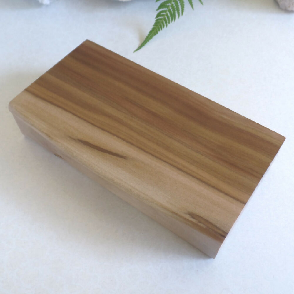 Larger Routed Australian Timber Box- Tasmanian Sassafras