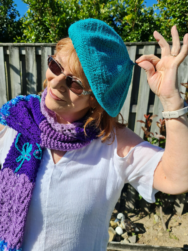 An Afternoon in Paris - Scarf & Beret Set