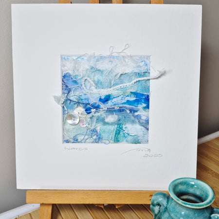 Mixed Media Artwork called Waves