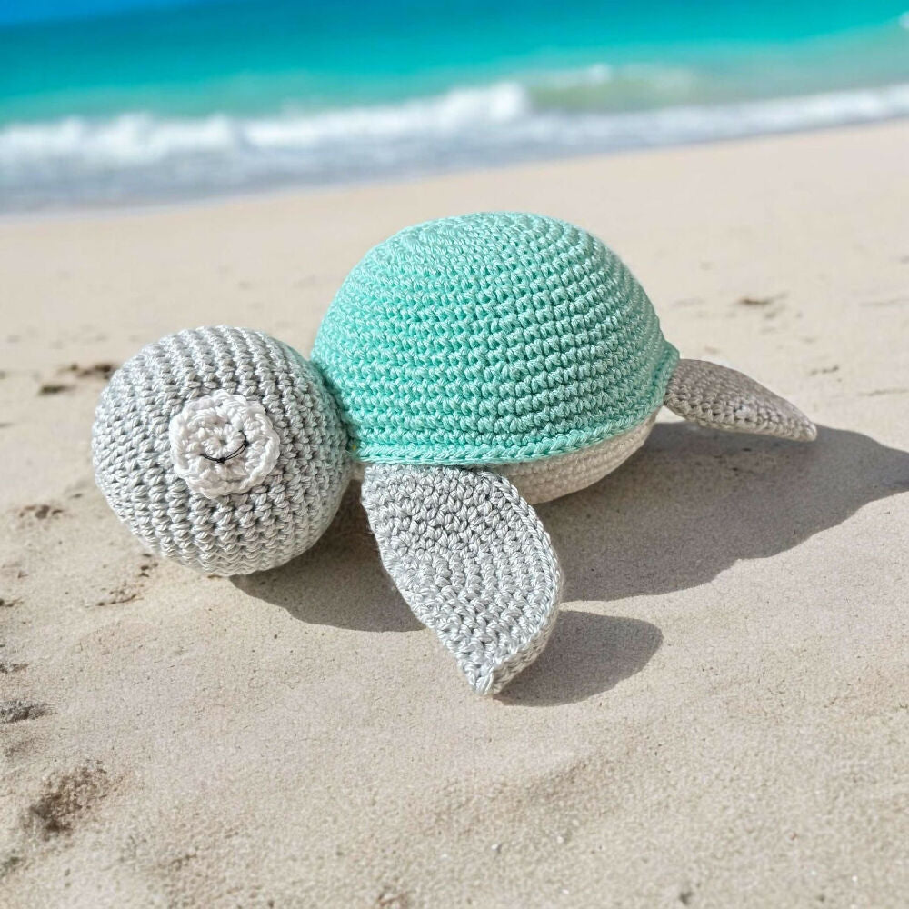 Handmade Crochet Turtle