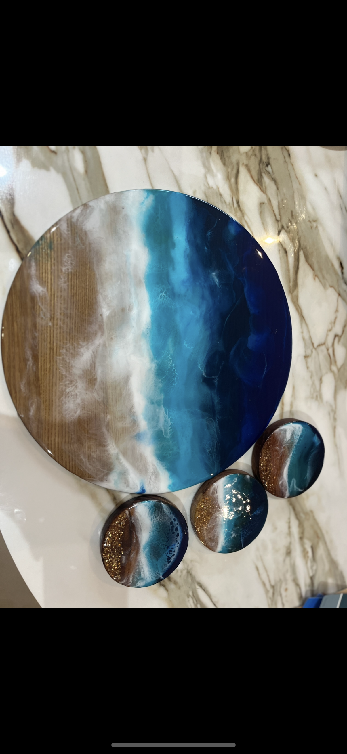 Beach | Placemats | home decor | homewares | waves | Gift ideas | Christmas gift |