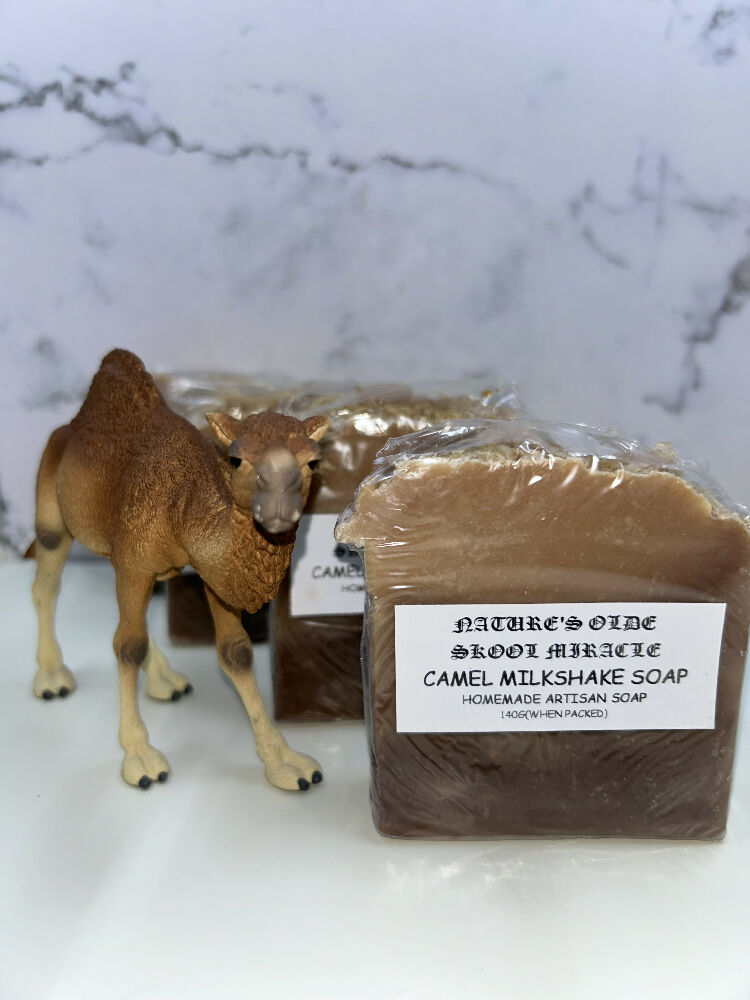 Camel milkshake soap