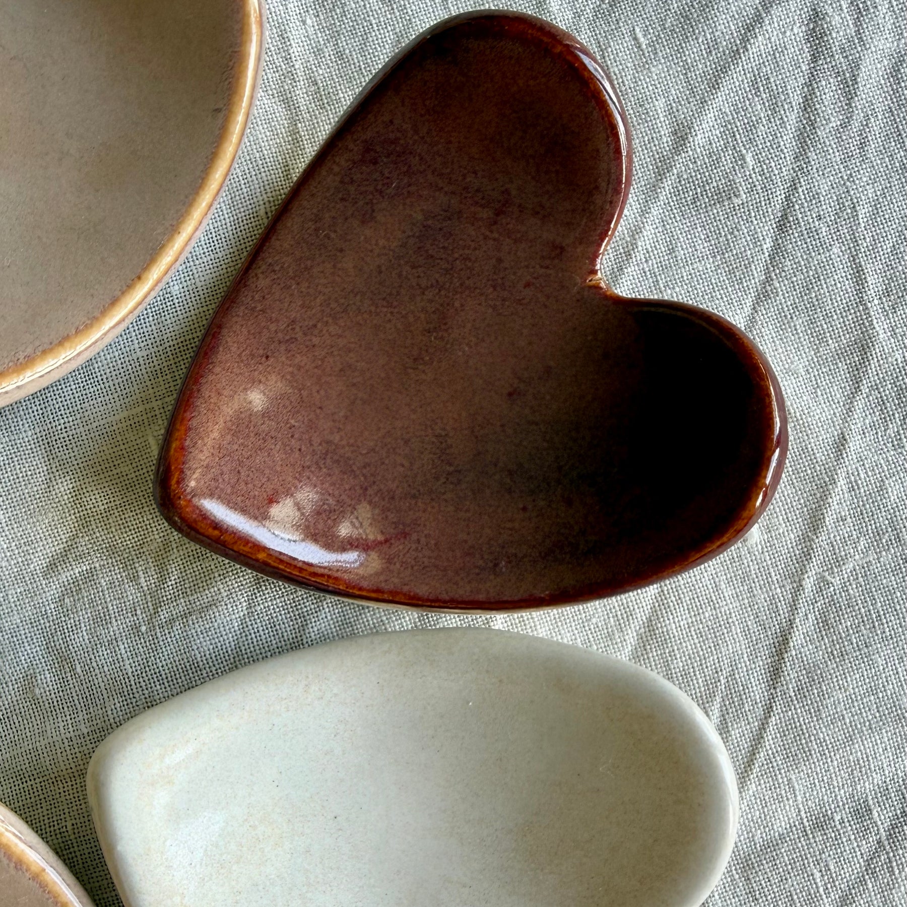 Handmade Trinket Dish | Heart Shaped | Jewellery