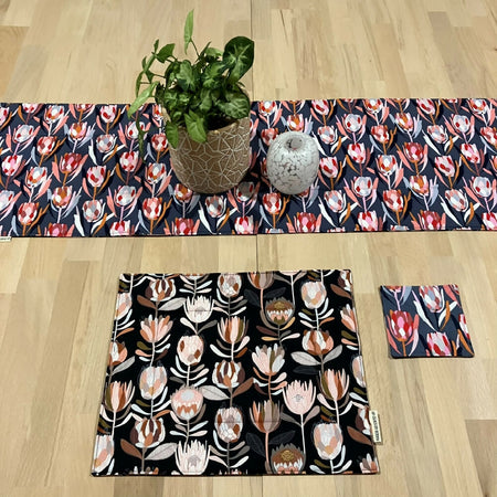 handmade Australia reversible - protea