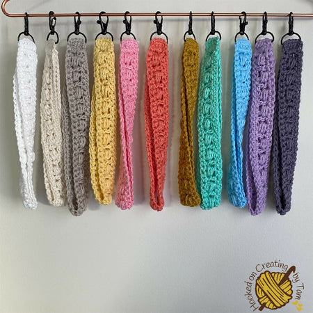 Handmade | Crochet | Lanyard | 100% Cotton | 20cm Length