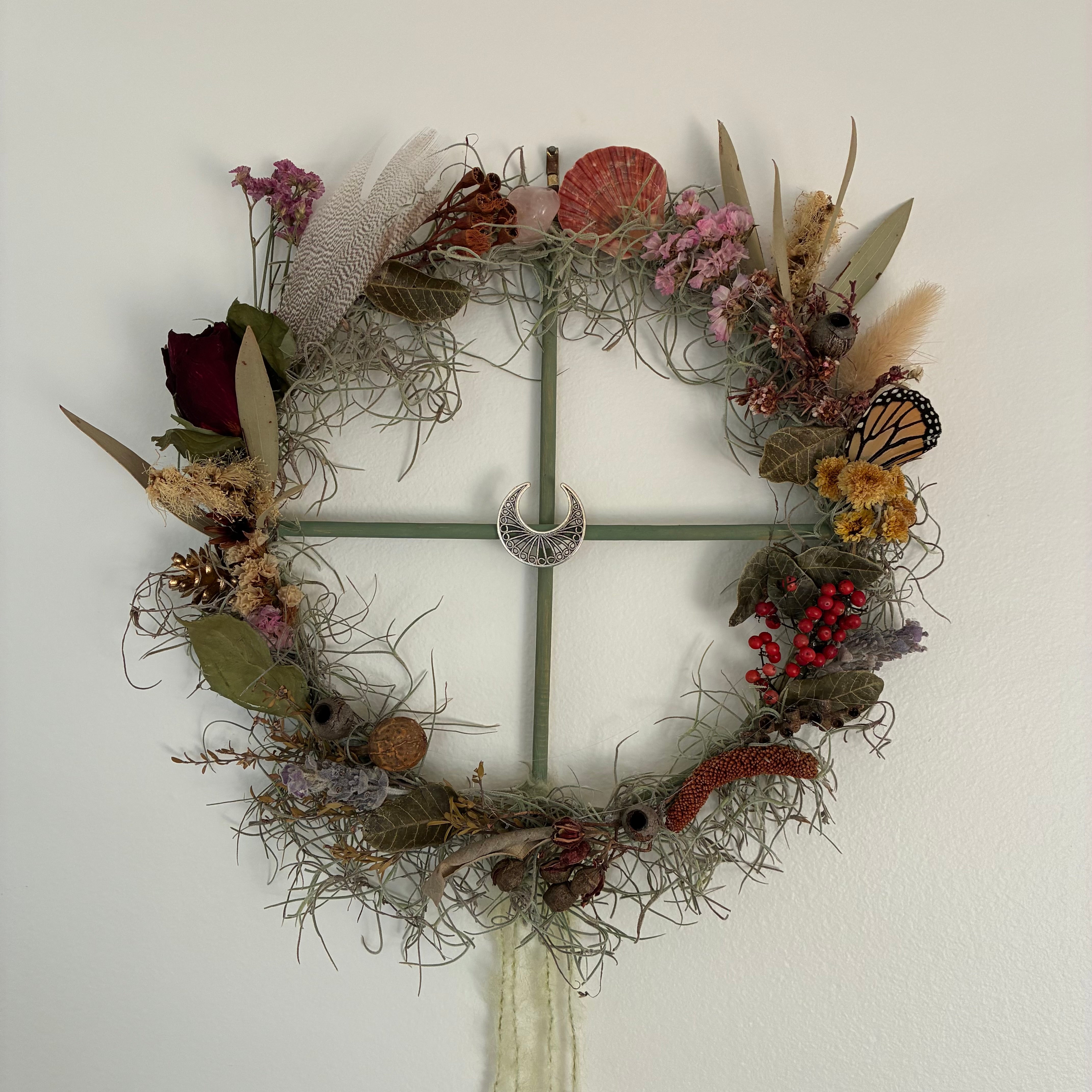 Wreath - "Solar/Earth Cross no. 13"