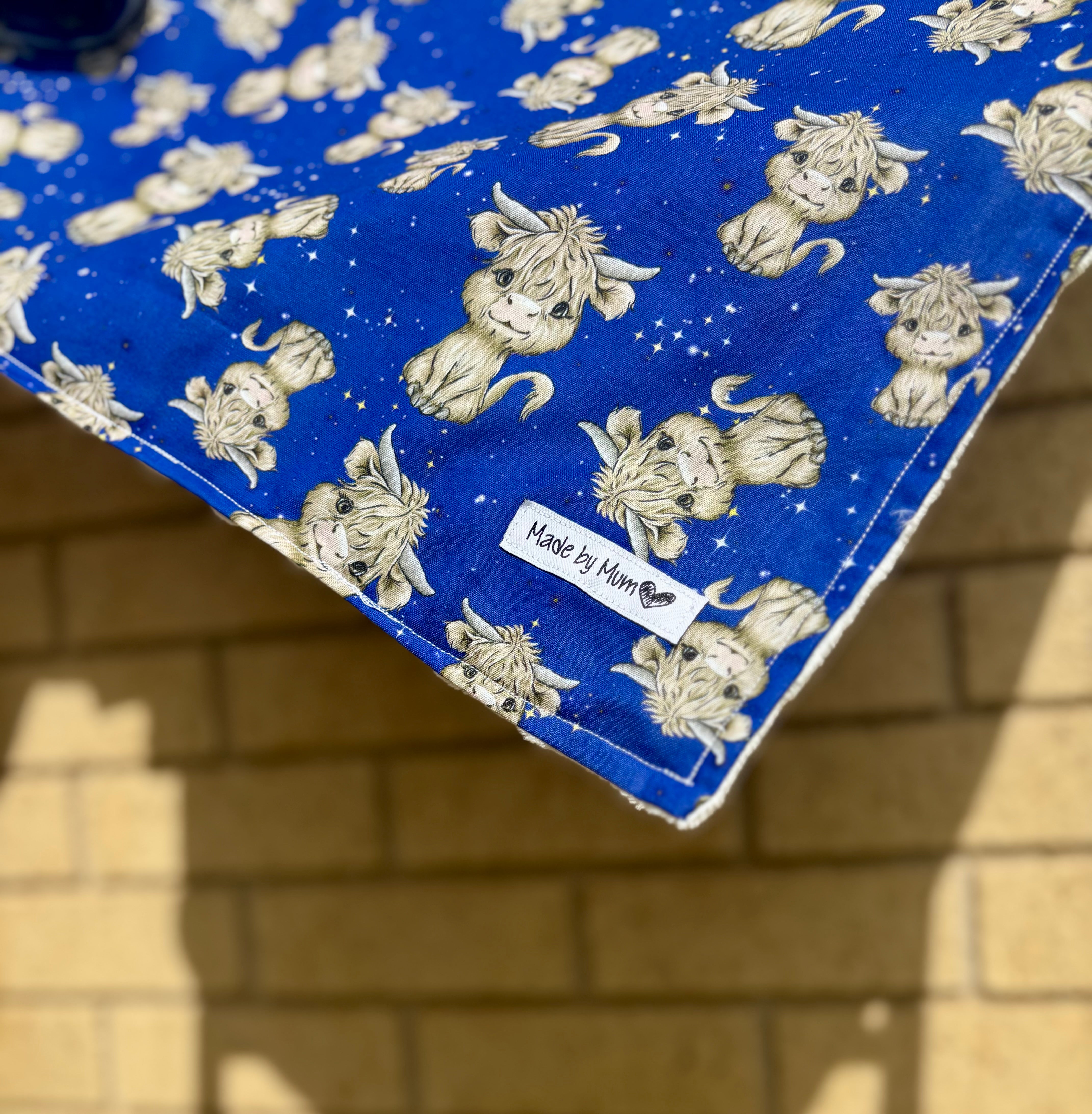 Highland Cow Toddler Blanket