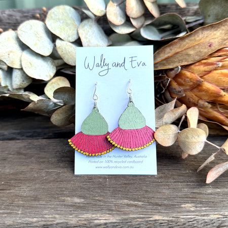 Gumnut Blossom Handmade Earrings
