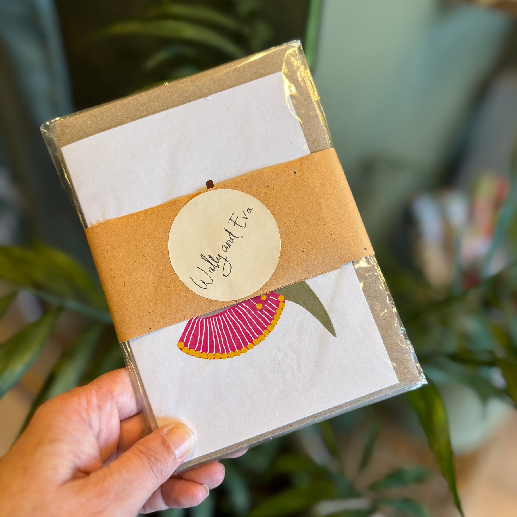 Greeting Cards Wattle, Gumnut Blossom, Black cockatoo & Citrus 4 pack