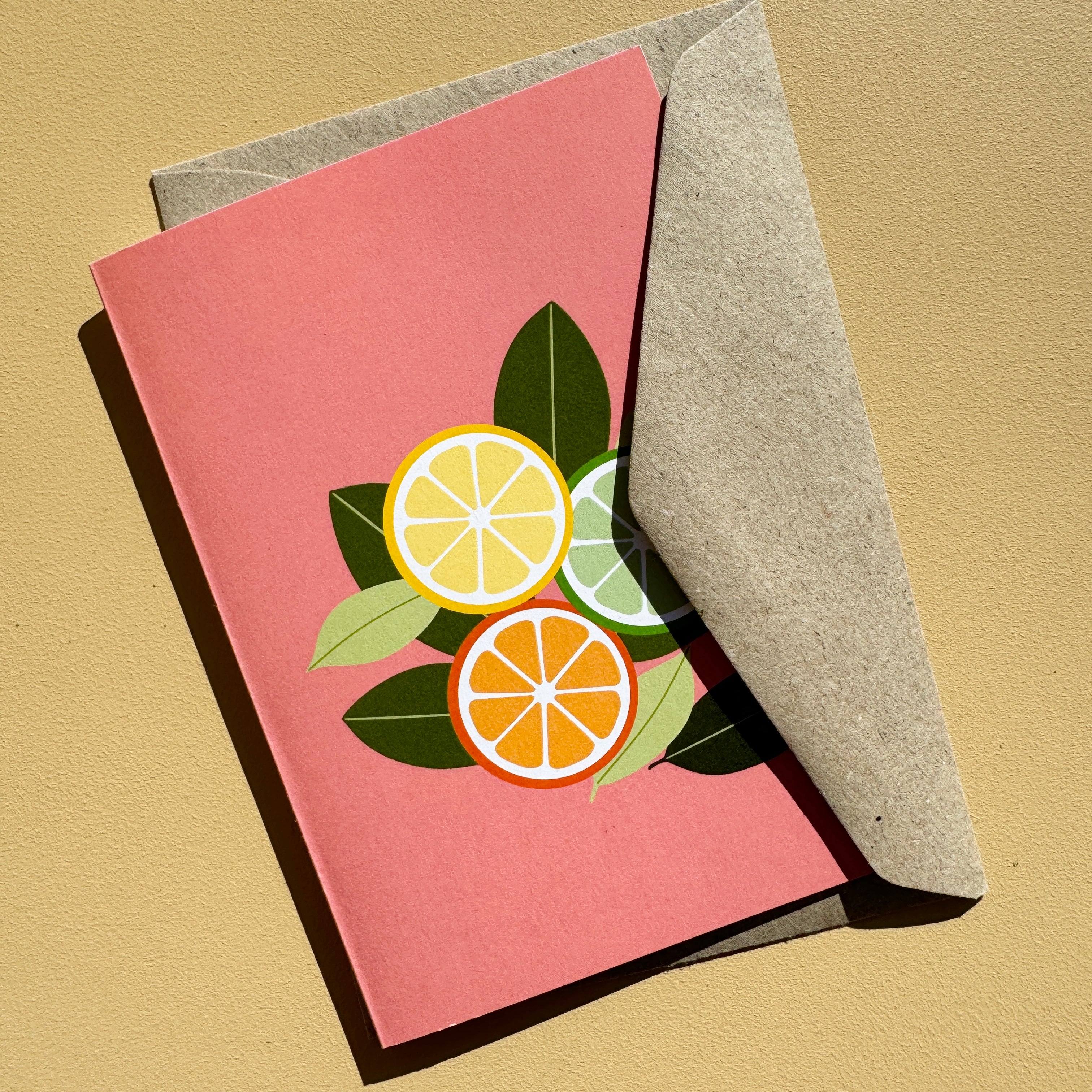 Greeting Cards Citrus 4 pack
