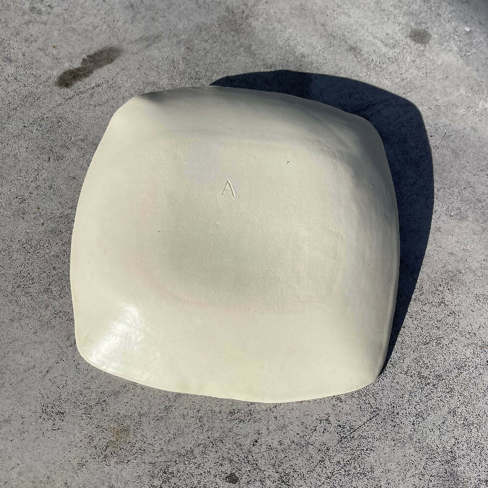 Australian Ceramic Pottery Artist Ana Ceramica Home Decor Kitchen and Dining  Nerikomi Inlay Plate  Tray Dish Handmade Pottery Ceramics