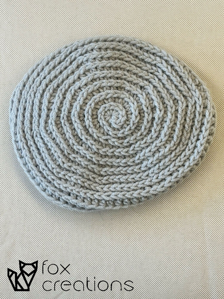 Simple Spiral Beanie Crochet Pattern