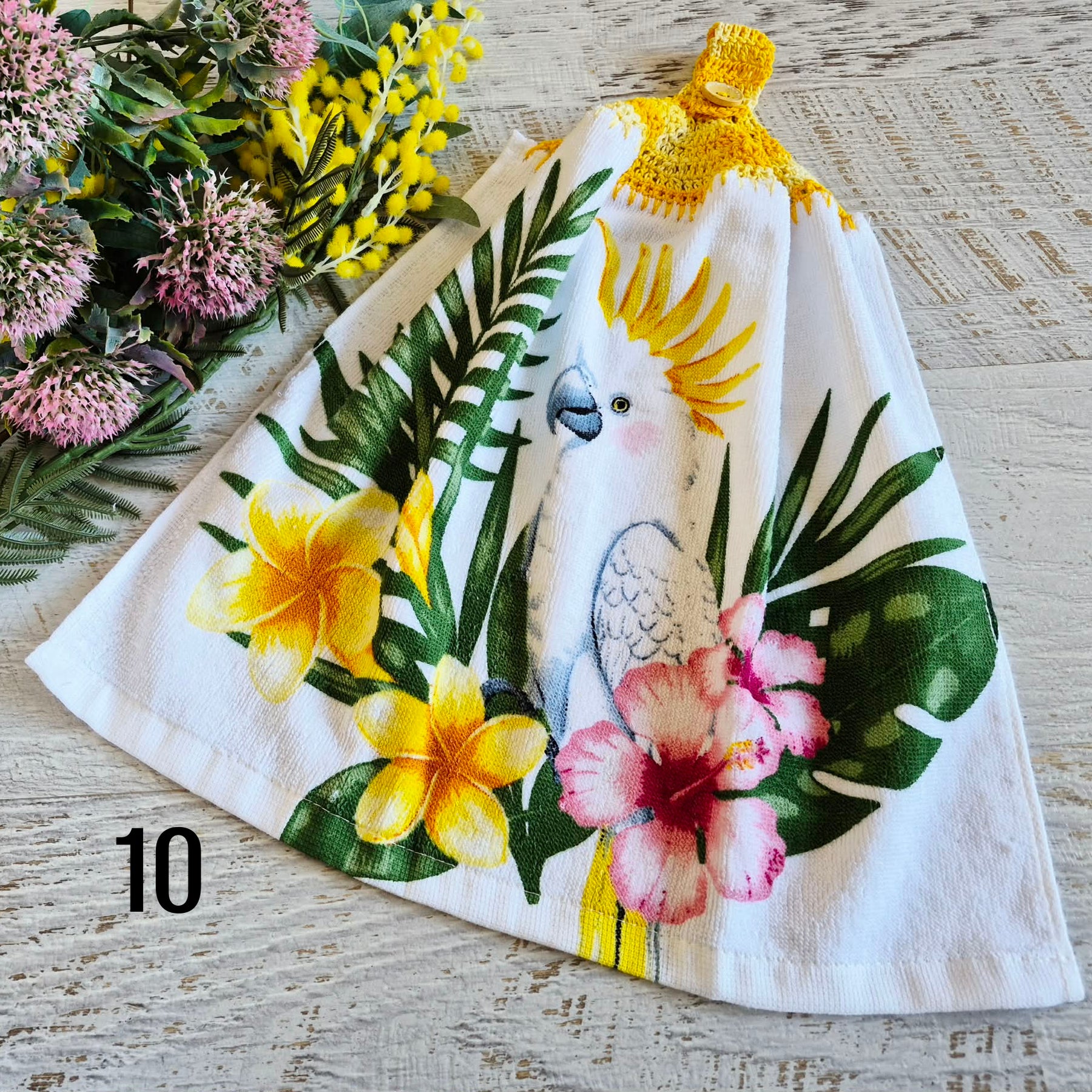 Kitchen Hand Towel | Hanging | Cotton | SINGLE LAYER | 9 Styles - 10-18
