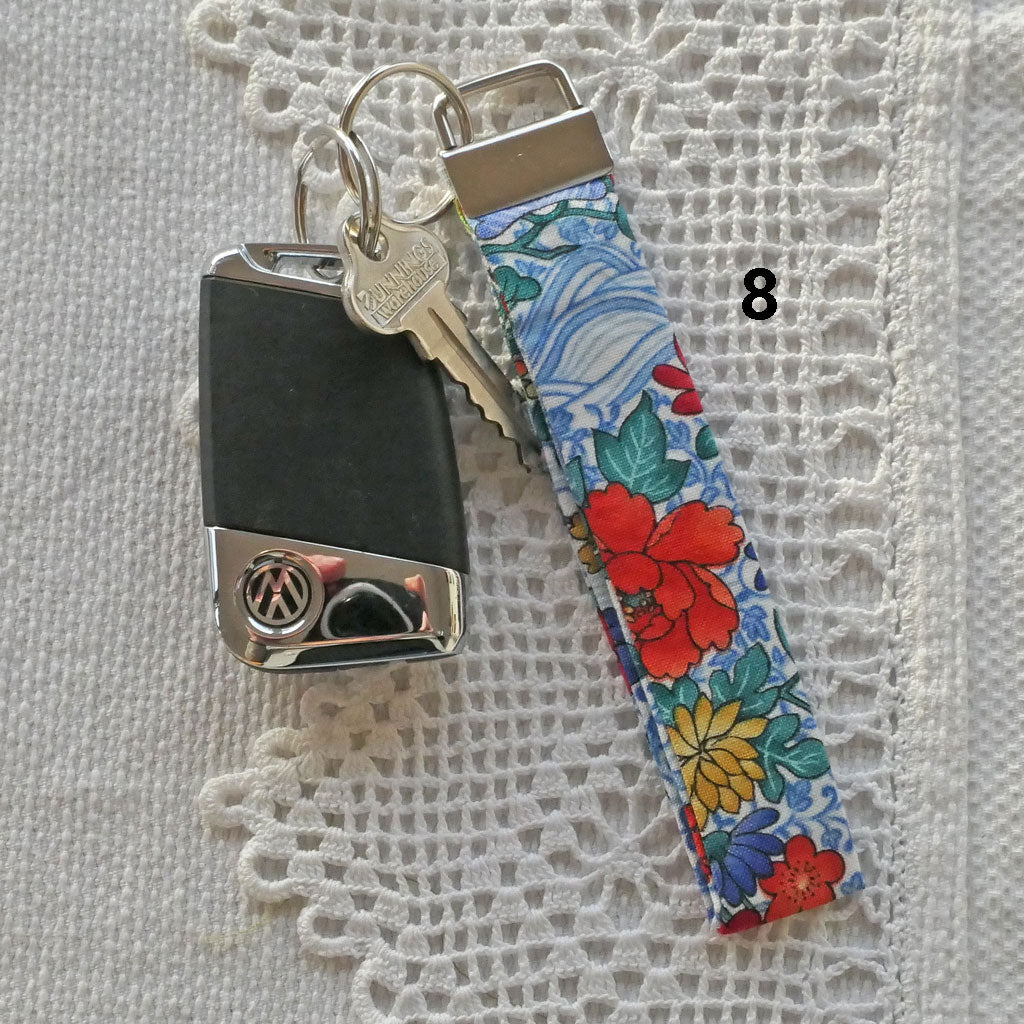 Australiana wristlet key fobs, key rings.