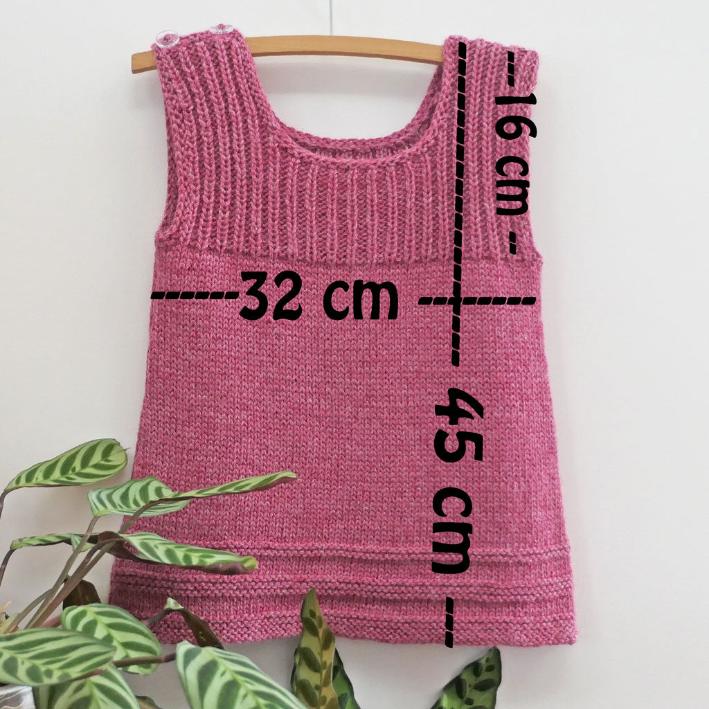 Tunic dress, size 4-5.   50% Wool 50% bamboo