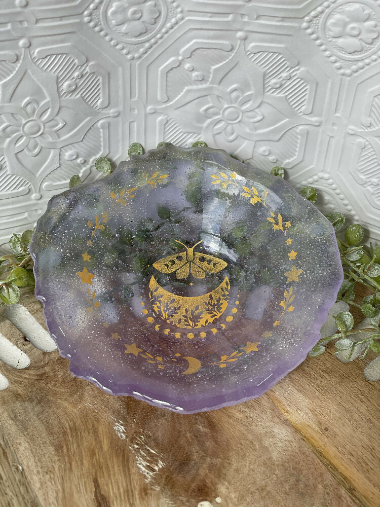 Lilac Trinket Bowl