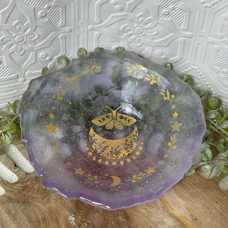 Lilac Trinket Bowl