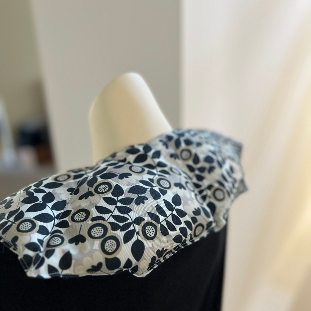 Origami-Inspired Curved Lavender Wheat Pack for Neck & Shoulders - Floral Trail