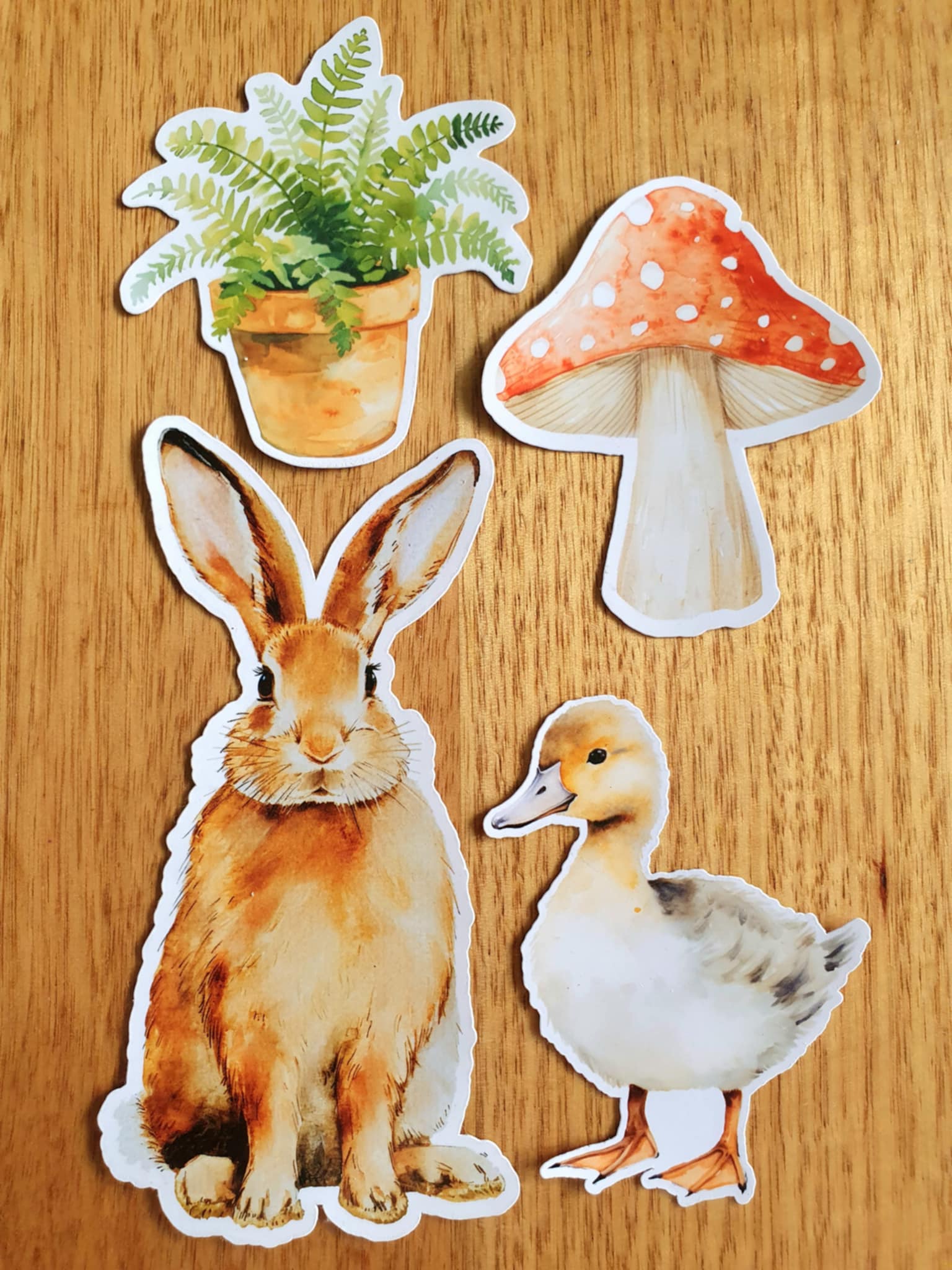 Whimsical stickers - 4 set