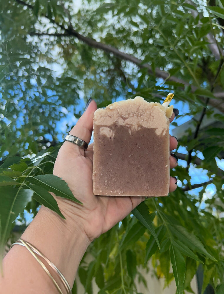Handmade soap-goats milk-chocolate
