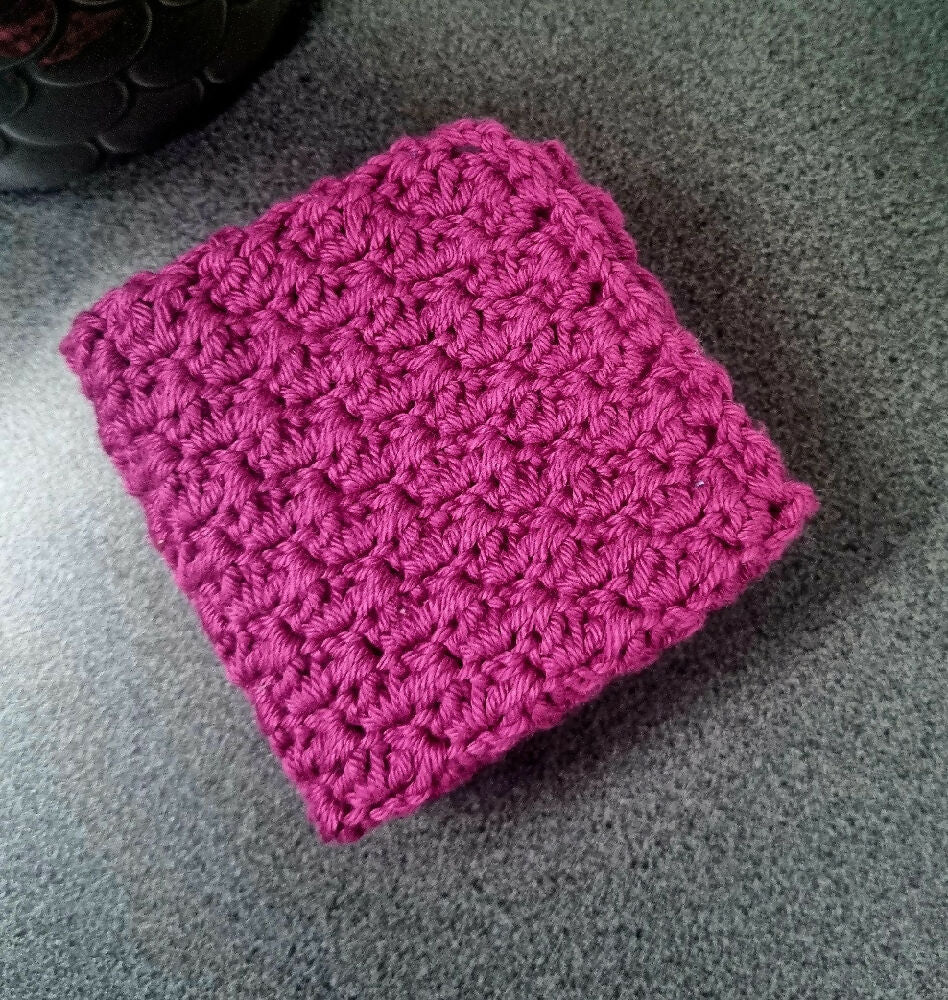 Crochet reusable dish cloths/face cloths | Various colours